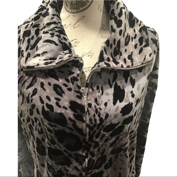 Jones New York full zip jacket fleece plus size - Picture 2 of 6